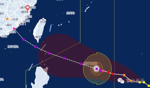 “长乐地区台风最新动态”