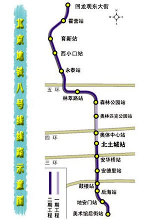 地铁8号线最新线路图