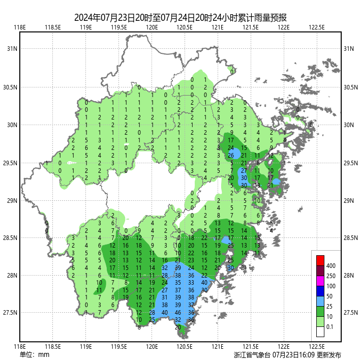 “浙江地区台风最新动态”